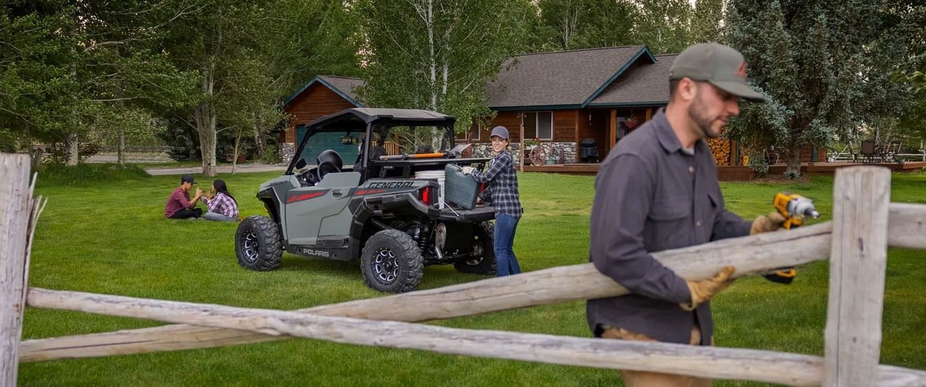 2025 Polaris® GENERAL 1000 Sport 2 Seat Ghost Gray