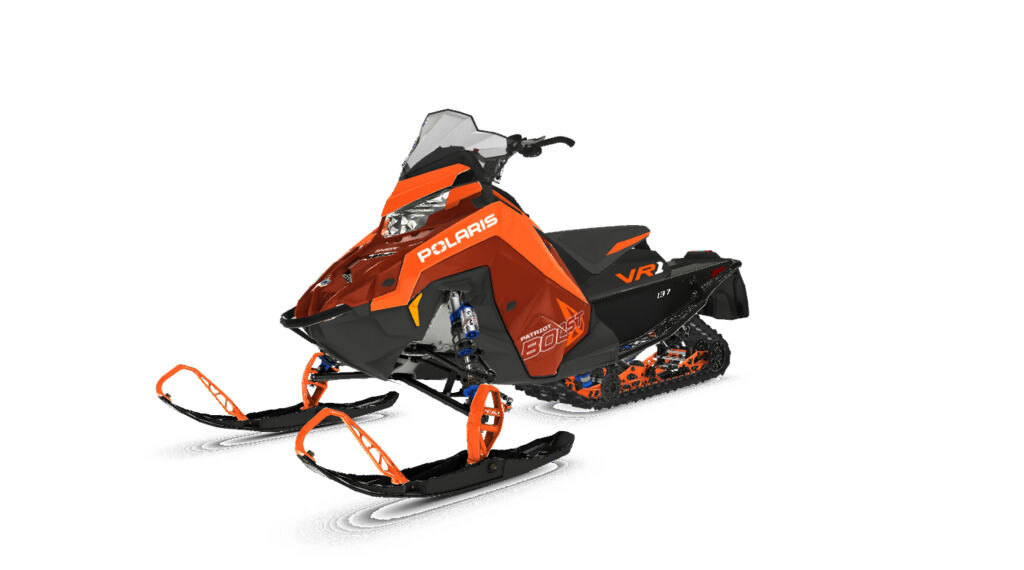 2024 Polaris Patriot Boost Indy VR1 137 Premium Matte Orange Metallic