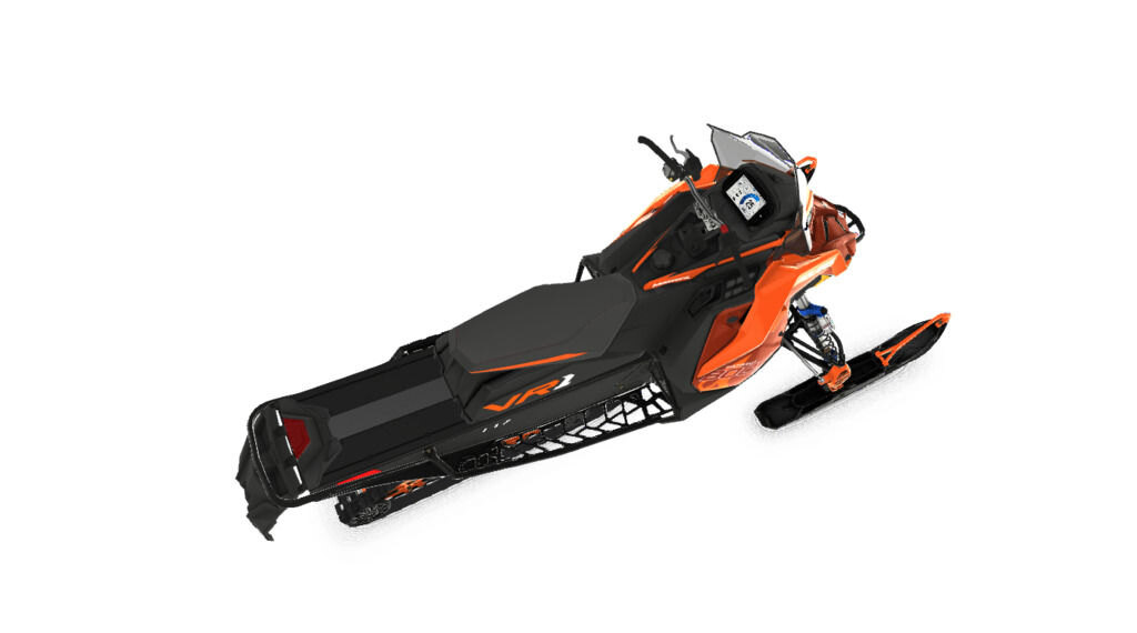 2024 Polaris Patriot Boost Indy VR1 137 Premium Matte Orange Metallic