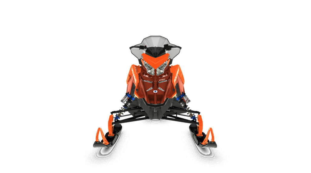 2024 Polaris Patriot Boost Indy VR1 137 Premium Matte Orange Metallic