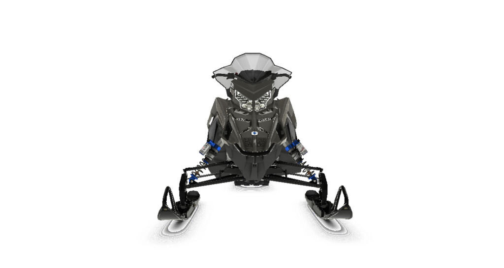 2025 Polaris 650 Indy VR1 137 Shadow Gray / Gloss Black