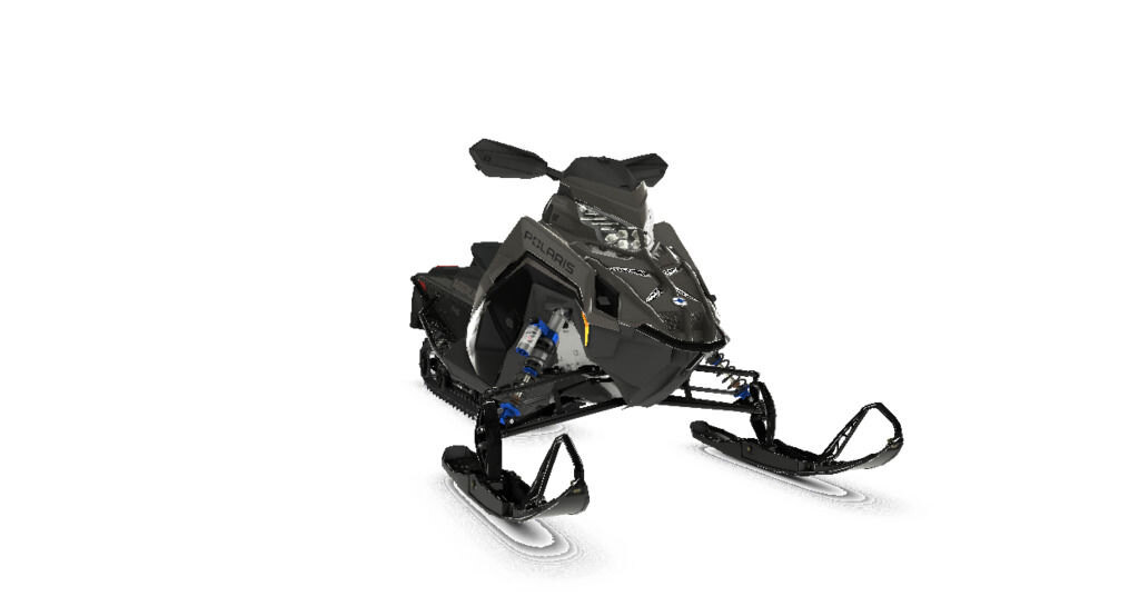 2025 Polaris 850 Switchback Assault 146 Shadow Gray / Gloss Black