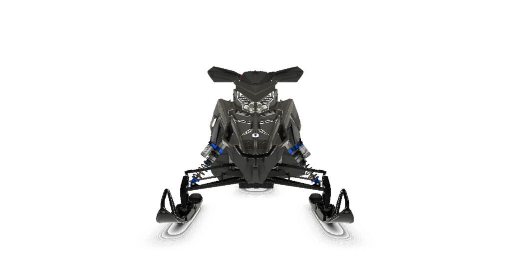 2025 Polaris 850 Switchback Assault 146 Shadow Gray / Gloss Black