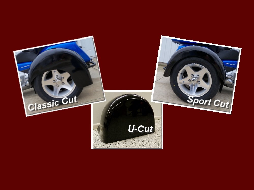 Tow Pac Trailers and Accessories 14 Inch Fender Cuts