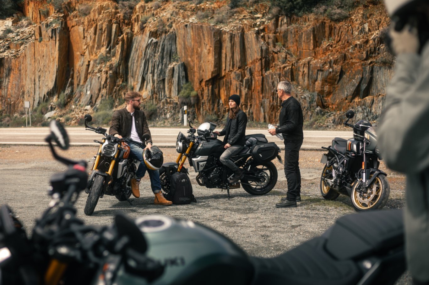 2026 Suzuki GSX-S1000GT Pearl Vigor Blue