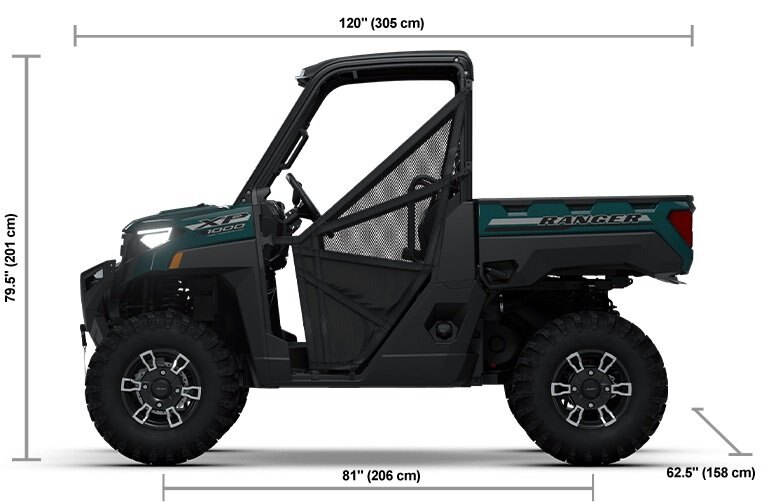2026 Polaris® RANGER XP 1000 3 Seat Blue Labyrinth