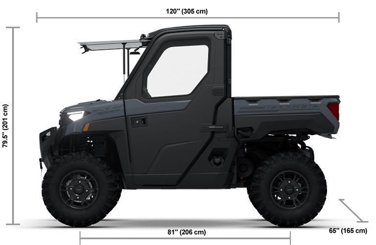 2026 Polaris® RANGER XP 1000 NorthStar Edition Premium 3 Seat Stealth Gray