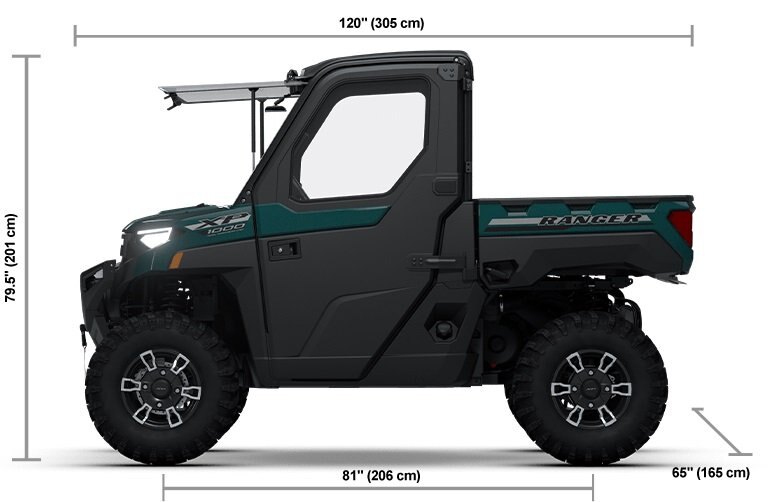 2026 Polaris® RANGER XP 1000 NorthStar Edition Premium 3 Seat Blue Labyrinth
