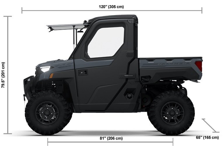 2026 Polaris® RANGER XP 1000 NorthStar Edition Ultimate 3 Seat Stealth Gray
