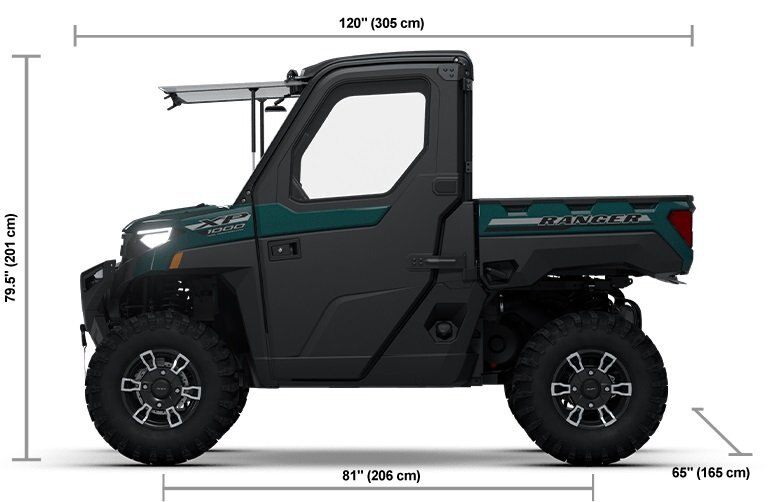 2026 Polaris® RANGER XP 1000 NorthStar Edition Ultimate 3 Seat Blue Labyrinth