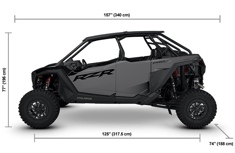 2026 Polaris® RZR Pro S 4 Ultimate 4 Seat Slate Gray