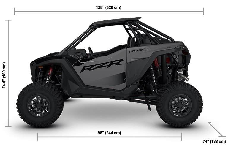 2026 Polaris® RZR Pro S Ultimate 2 Seat Slate Gray