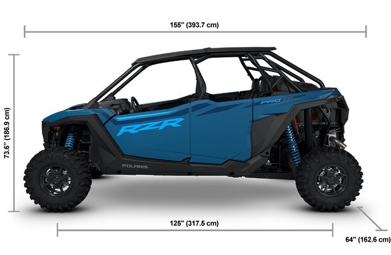 2026 Polaris® RZR Pro XP Ultimate 4 Seat Earth Blue