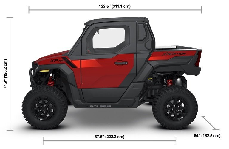 2026 Polaris® XPEDITION XP NorthStar 2 Seat Performance Red