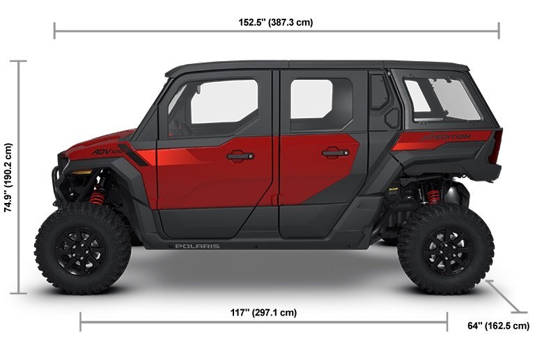 2026 Polaris® XPEDITION ADV 5 NorthStar 5 Seat Performance Red