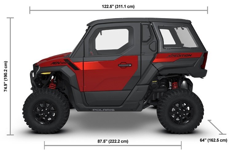 2026 Polaris® XPEDITION ADV NorthStar 2 Seat Performance Red