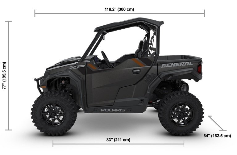 2026 Polaris® GENERAL XP 1000 Ultimate 2 Seat Super Graphite