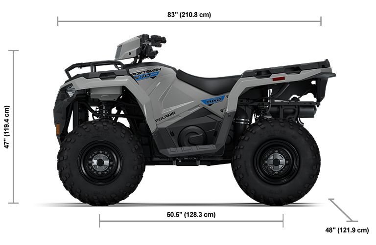 2026 Polaris® SPORTSMAN 570 Ghost Gray