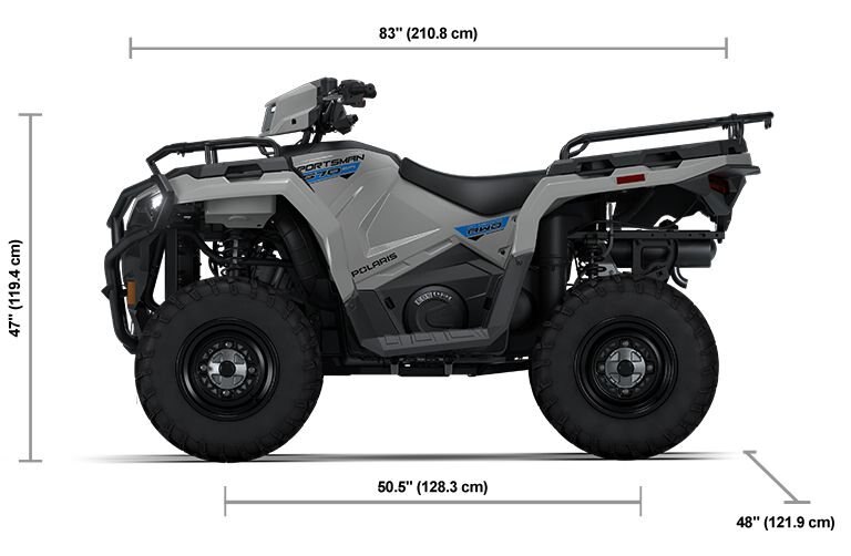 2026 Polaris® SPORTSMAN 570 EPS Ghost Gray