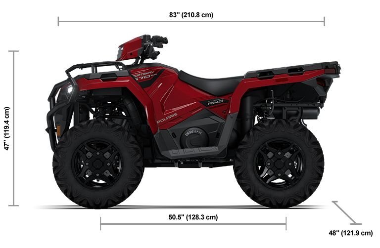 2026 Polaris® SPORTSMAN 570 Trail Onyx Black