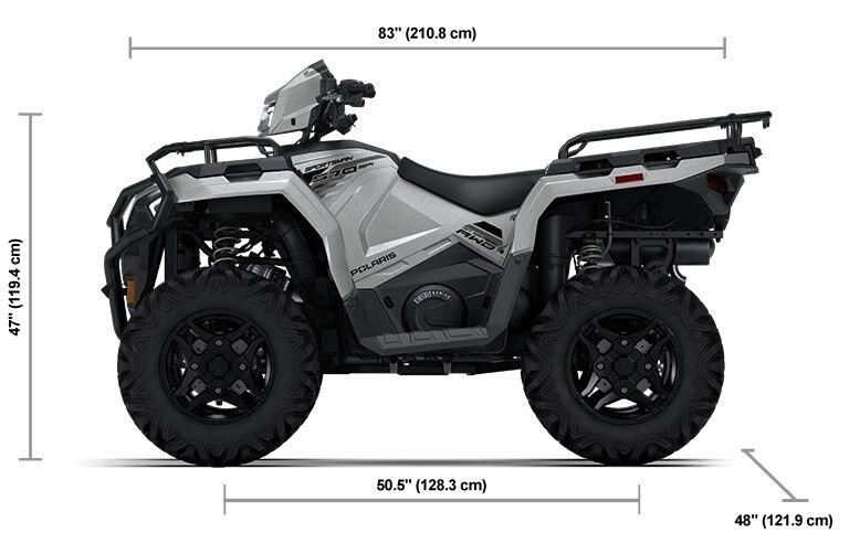 2026 Polaris® SPORTSMAN Touring 570 Premium Treeline Green Metallic