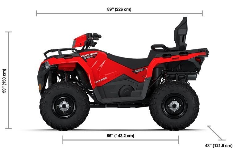 2026 Polaris® SPORTSMAN Touring 570 Indy Red