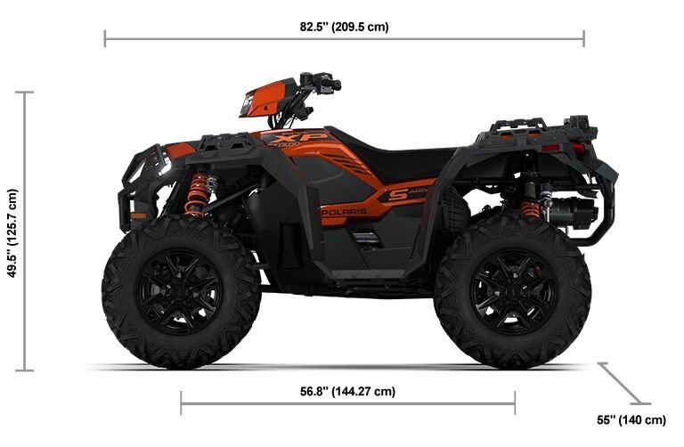 2026 Polaris® SPORTSMAN XP 1000 S Lava Orange Metallic