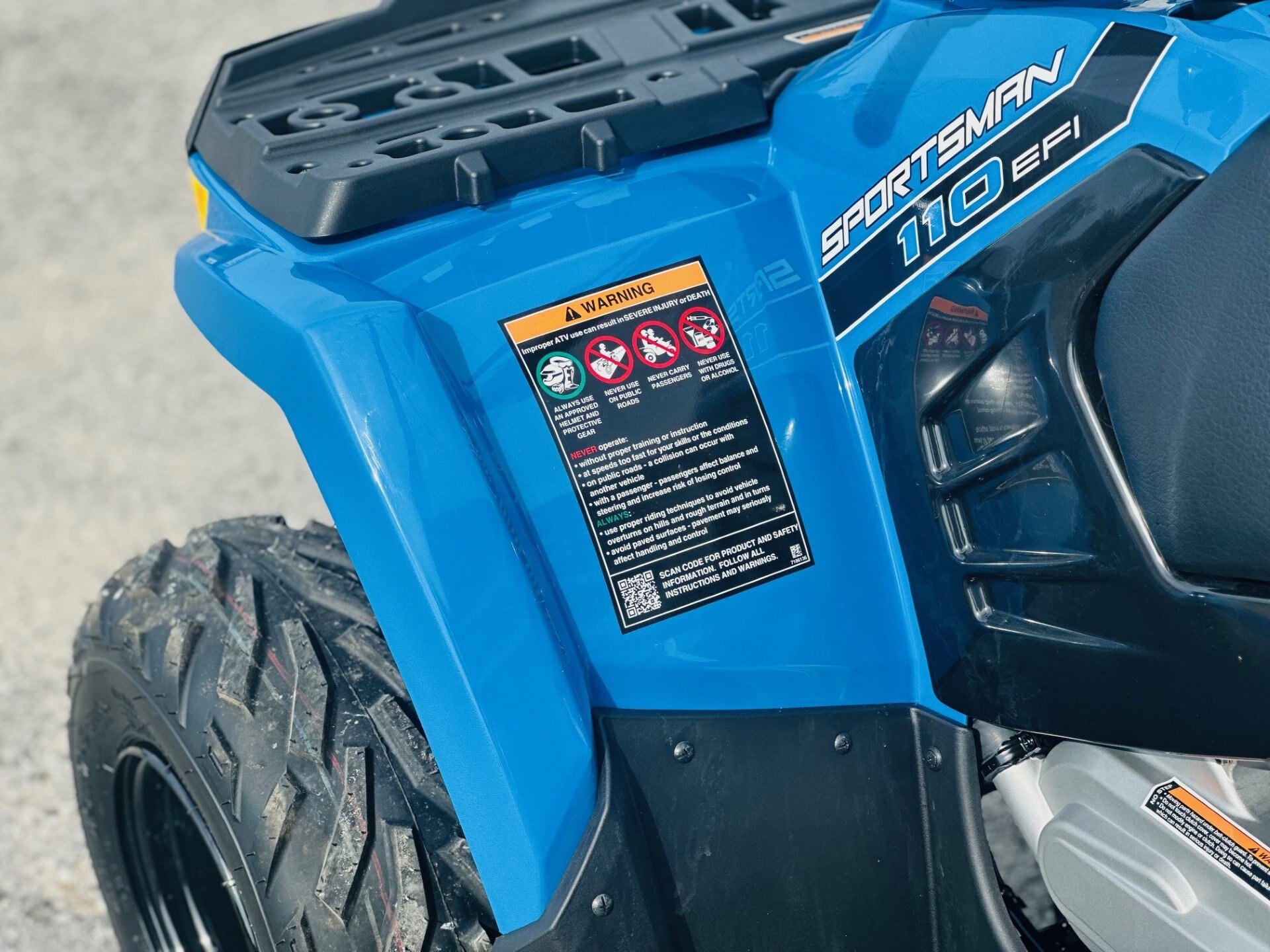 2026 Polaris® Sportsman 110 Velocity Blue