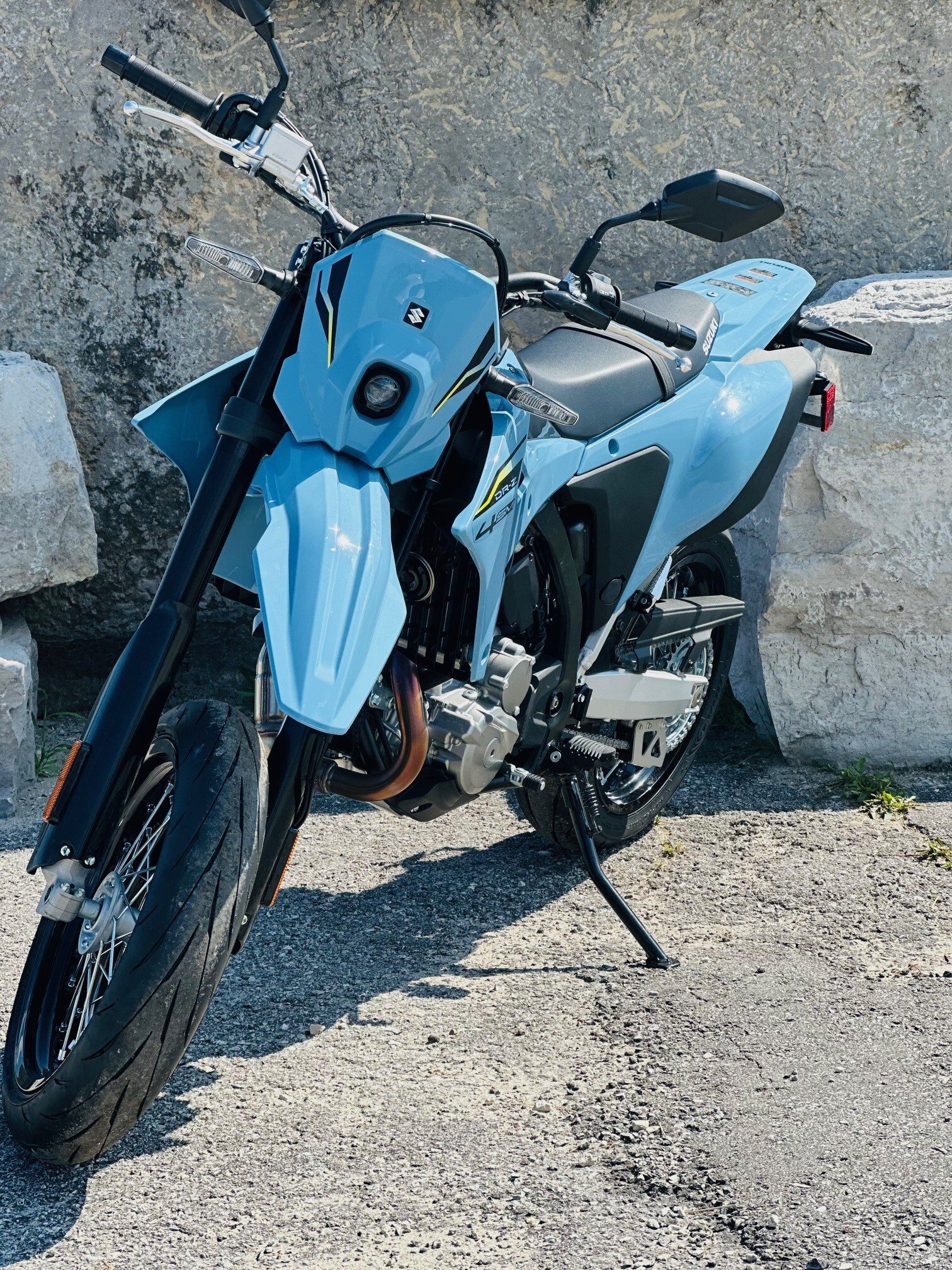 2026 Suzuki DR Z4SM Sky Grey