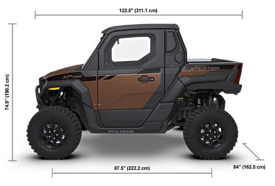 2027 Polaris® XPEDITION XP NorthStar 2 Seat Matte Mocha