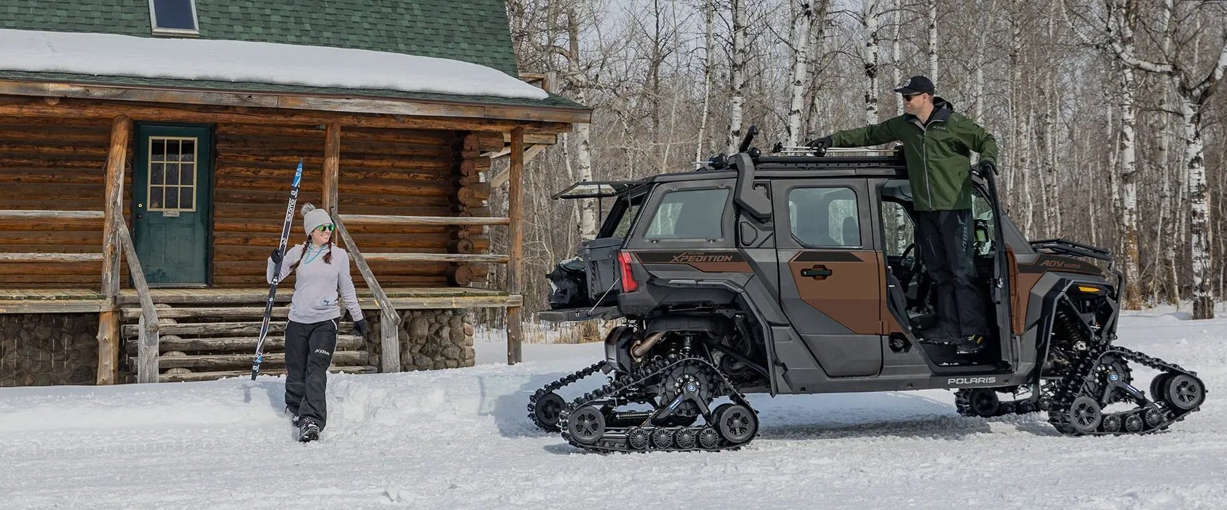 2027 Polaris® XPEDITION ADV 5 NorthStar 5 Seat Matte Super Graphite