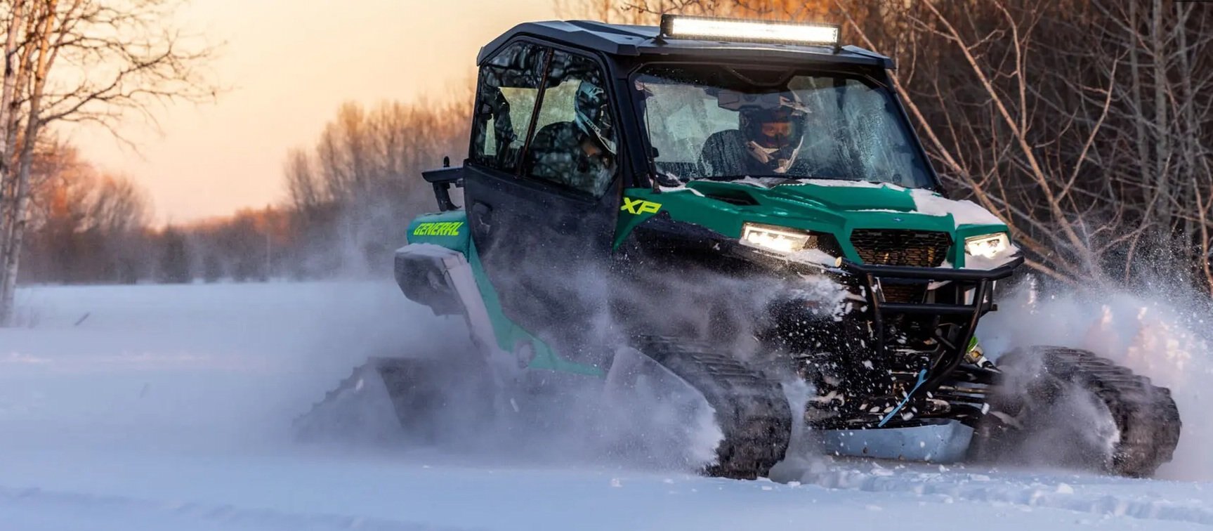 2027 Polaris® GENERAL XP 4 1000 Ultimate 4 Seat Adventure Green