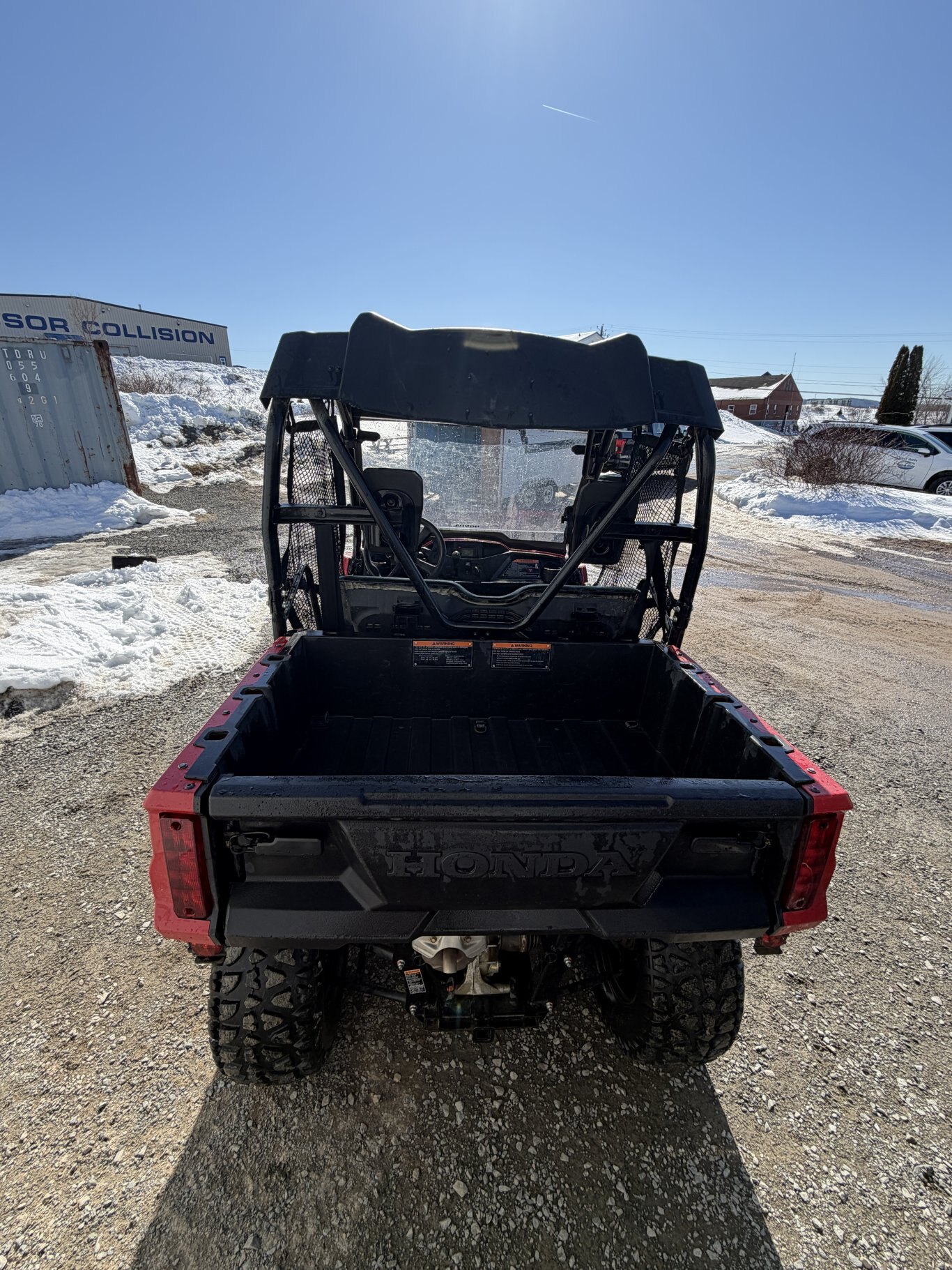 2025 Honda Pioneer 520 Hero Red