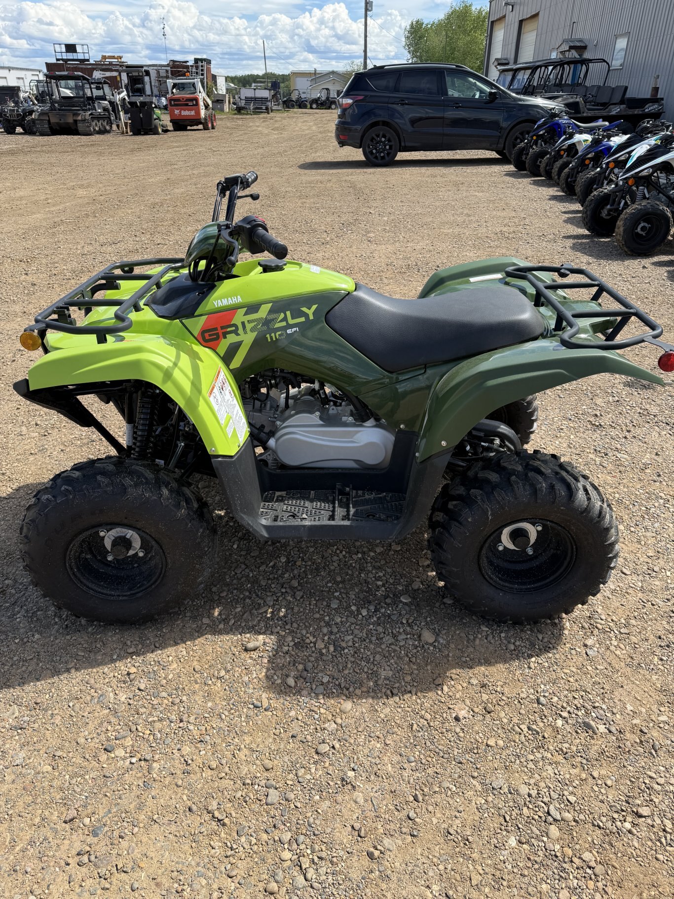 2026 Yamaha Grizzly 110 Tactical Green/Acid Green | randoms
