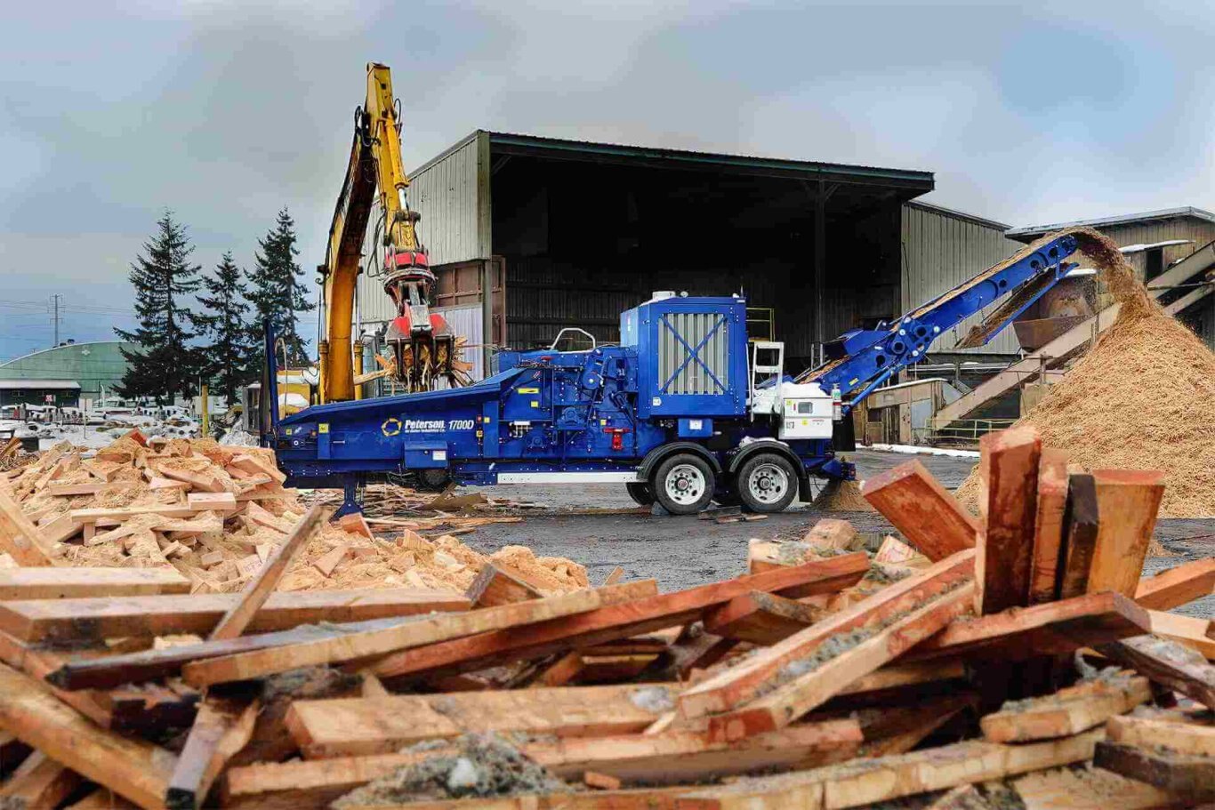 Astec Peterson 1700D Horizontal Grinder