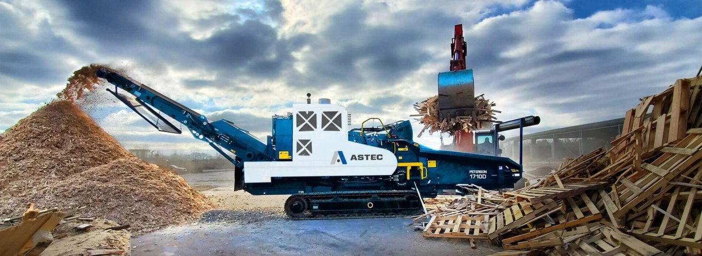 Astec - Peterson 4750D Electric Horizontal Grinder