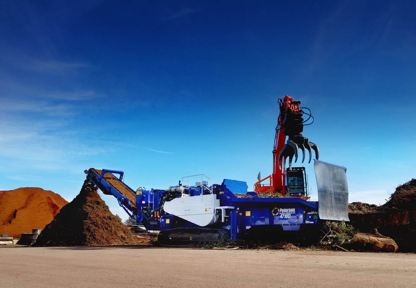 Astec Peterson 4710D Horizontal Grinder