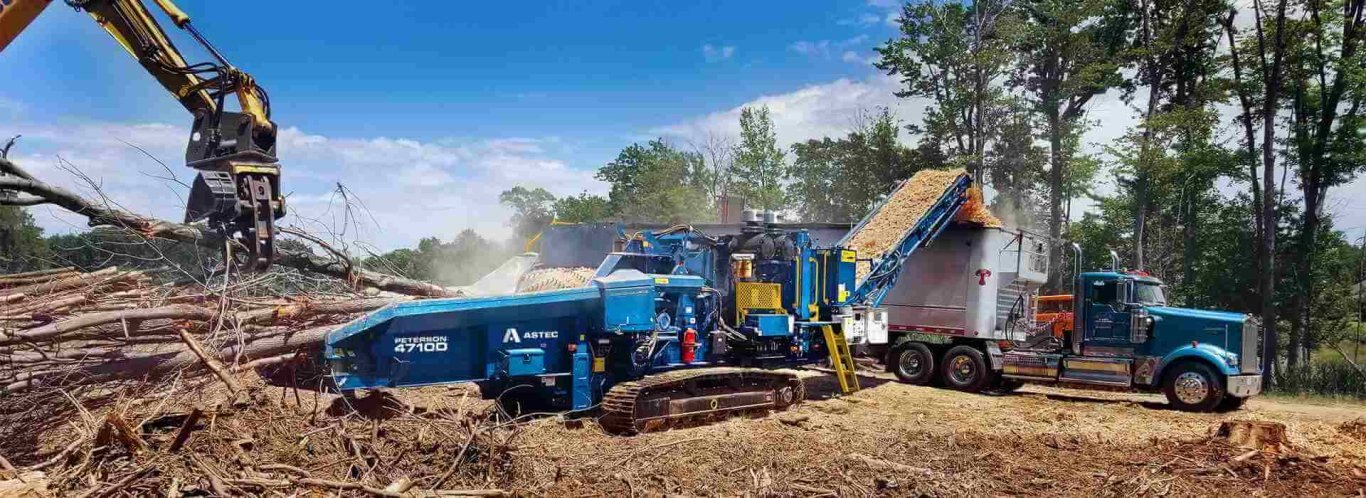 Astec Peterson 4710D Horizontal Grinder