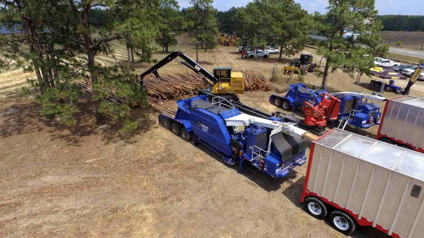 Astec - Peterson 4310B Déchiqueteuse à tambour