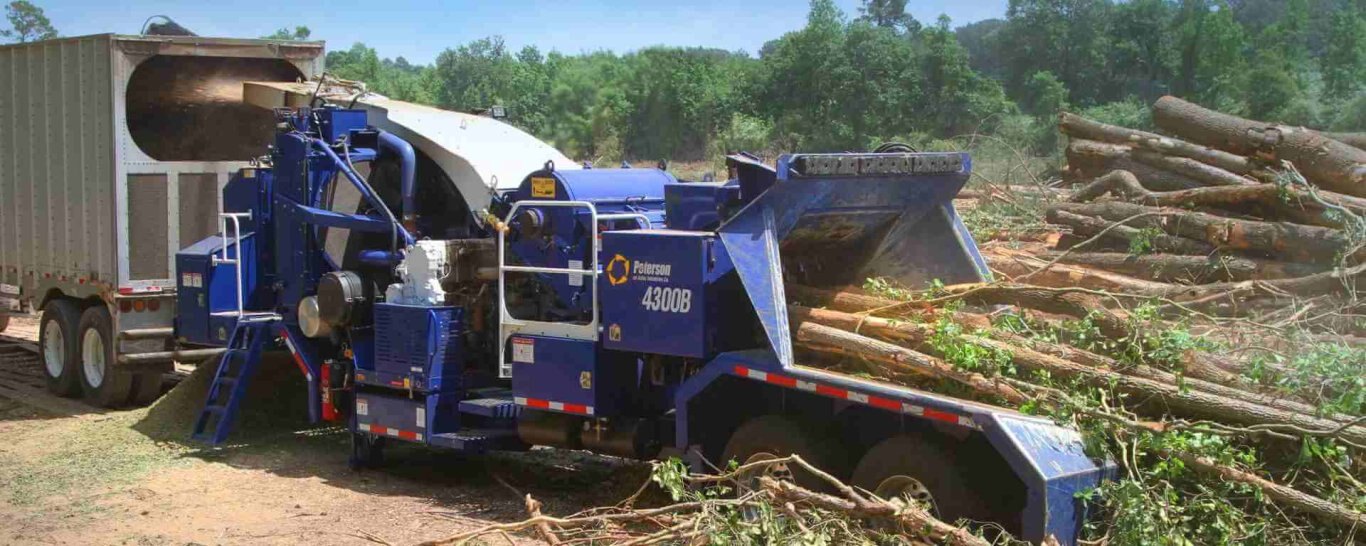 Astec - Peterson 4810F Chain Flail Debarker