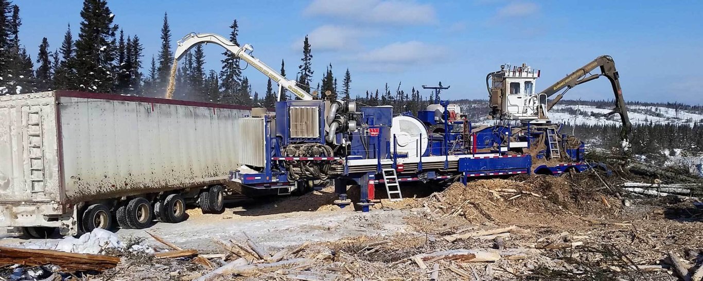 Astec Peterson 5000H Whole Tree Chipper