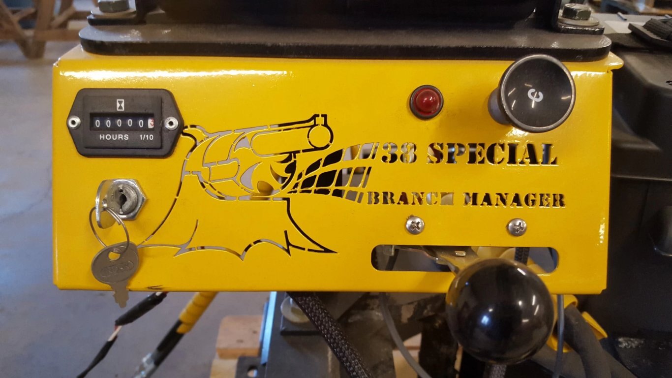 Branch Manager 38 Special Excavator Stump Grinder