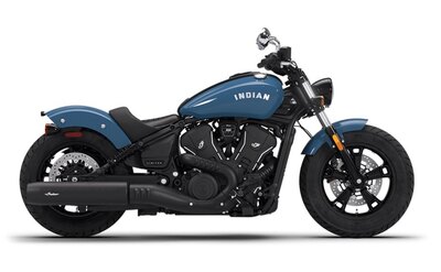 2026 Indian Scout Sixty Bobber Limited Storm Blue