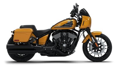 2026 Indian Sport Chief RT Vibrant Gold Metallic