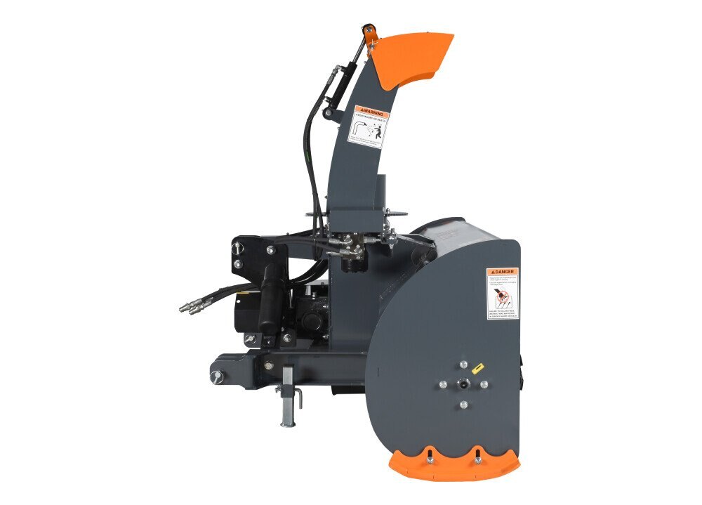 84 Souffleuse à neige Entraînement par la prise de force, système de chute hydraulique