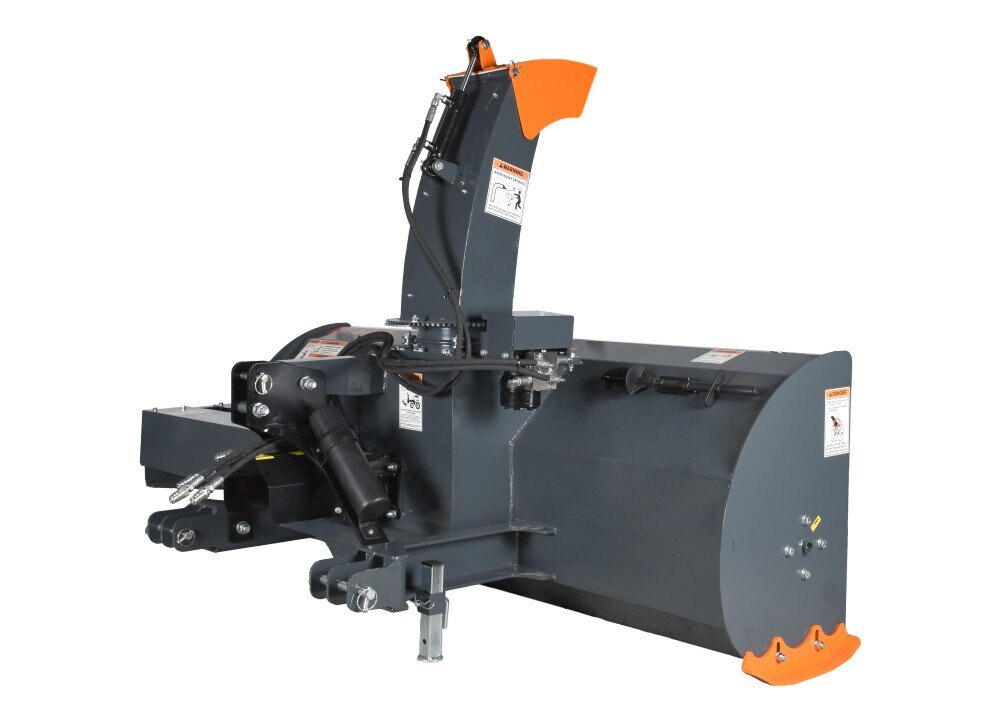 84 Souffleuse à neige Entraînement par la prise de force, système de chute hydraulique