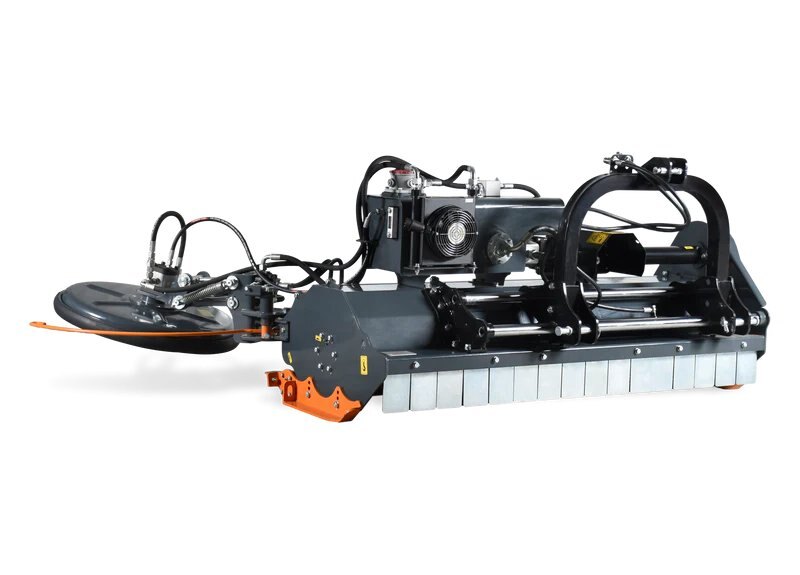 Bercomac 72 Vantage Snowblower for tractors equipped with Skid Steer style attach