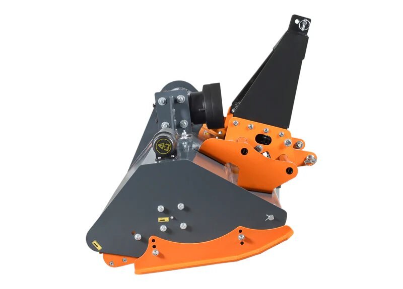 64 inch rear mounted mulcher, 22 hammers, hydraulic side shift (Available January 30, 2027)