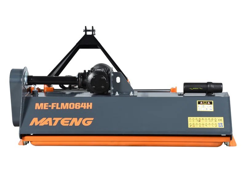 64 inch rear mounted mulcher, 22 hammers, hydraulic side shift (Available January 30, 2027)