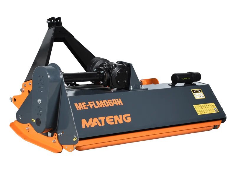 64 inch rear mounted mulcher, 22 hammers, hydraulic side shift (Available January 30, 2027)